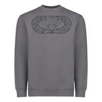 Storm Air Force Civil Engineer Badge Heavyweight Sweatshirt - SnappyArt