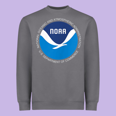 Noaa National Oceanic And Atmospheric Administrati Heavyweight Sweatshirt Designed By Snappyart