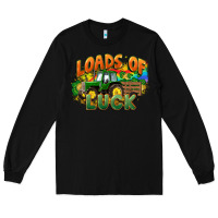 Black Loads of luck with tractor St. Patricks Day Long Sleeve Tee - FaDigitalArtStudio