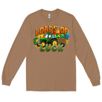 Toasted Coconut Loads of luck with tractor St. Patricks Day Long Sleeve Tee - FaDigitalArtStudio