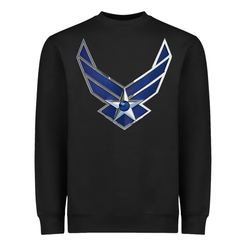 Us Air Force Usaf Heavyweight Sweatshirt by SnappyArt | Teevron