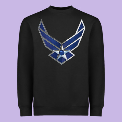 Us Air Force Usaf Heavyweight Sweatshirt Designed By Snappyart