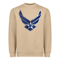 Mushroom US Air Force USAF Heavyweight Sweatshirt - SnappyArt