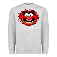 Heather Grey Muppets Animal Heavyweight Sweatshirt - SnappyArt