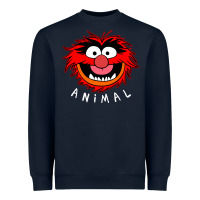 Navy Muppets Animal Heavyweight Sweatshirt - SnappyArt