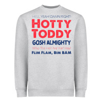 Heather Grey hotty toddy Heavyweight Sweatshirt - SnappyArt