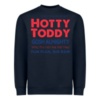 Navy hotty toddy Heavyweight Sweatshirt - SnappyArt