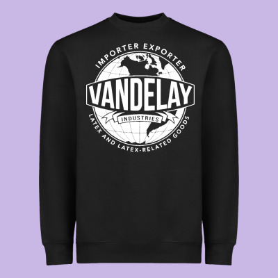 Vandelay Industries Heavyweight Sweatshirt Designed By Snappyart