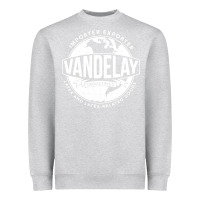 Heather Grey Vandelay Industries Heavyweight Sweatshirt - SnappyArt