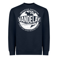 Navy Vandelay Industries Heavyweight Sweatshirt - SnappyArt