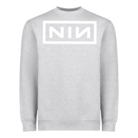 Heather Grey nine inch Heavyweight Sweatshirt - SnappyArt