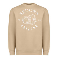 Mushroom womens sedona arizona t shirt sedona az vintage arizona vacation v nec Heavyweight Sweatshirt - SnappyArt