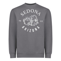 Storm womens sedona arizona t shirt sedona az vintage arizona vacation v nec Heavyweight Sweatshirt - SnappyArt