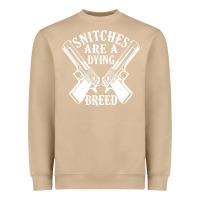 Mushroom Snitches Are A Dying Breed Motorcycle Biker Gun Heavyweight Sweatshirt - SnappyArt