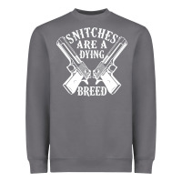 Storm Snitches Are A Dying Breed Motorcycle Biker Gun Heavyweight Sweatshirt - SnappyArt