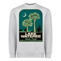 Heather Grey Trending Lake Wateree State Park Sc Vintage Travel Heavyweight Sweatshirt - SnappyArt