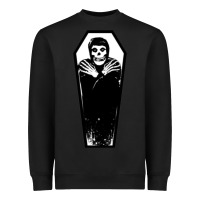 Black the crimson ghost Heavyweight Sweatshirt - SnappyArt