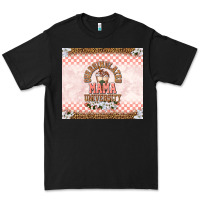 Black Oversimulated mama university Premium Tee - TumblerDesignByShophia