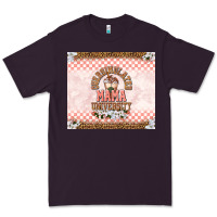 Plum Oversimulated mama university Premium Tee - TumblerDesignByShophia