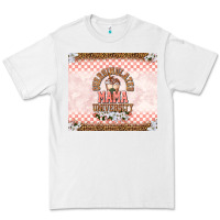 White Oversimulated mama university Premium Tee - TumblerDesignByShophia