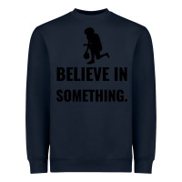 Navy Colin Kaepernick Believe In Something Heavyweight Sweatshirt - SnappyArt
