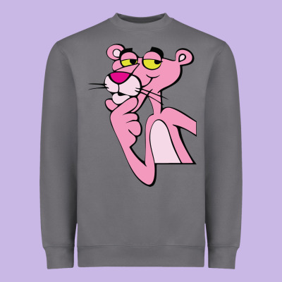Pink Panther Heavyweight Sweatshirt Designed By Snappyart