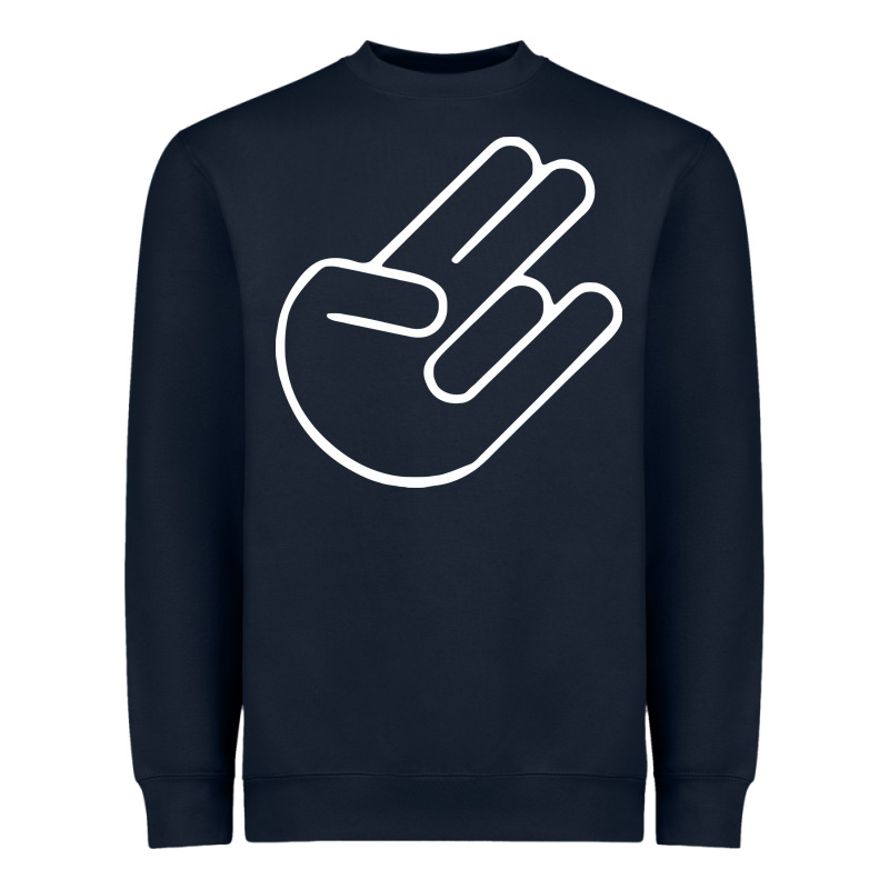 Shocker Hand Heavyweight Sweatshirt by SnappyArt | Teevron