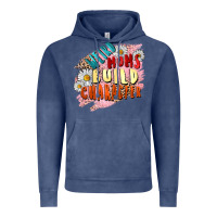 Vintage Denim Weird moms build character Mother's Day Vintage Hoodie - FaDigitalArtStudio