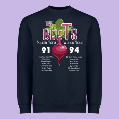 The Beets Killer Tofu World Tour For Friend Heavyweight Sweatshirt Designed By Snappyart