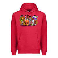 Cardinal halloween Premium Hoodie - CowhideDigitalArt