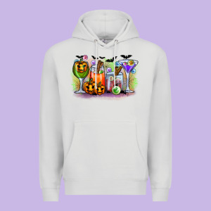 Halloween Premium Hoodie Designed By Cowhidedigitalart
