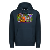 Navy halloween Premium Hoodie - CowhideDigitalArt