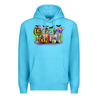 Ocean Blue halloween Premium Hoodie - CowhideDigitalArt