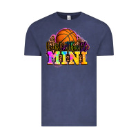 Vintage Denim basketball mini Vintage Tee - OliviaCreatesArt