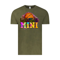 Vintage Olive basketball mini Vintage Tee - OliviaCreatesArt