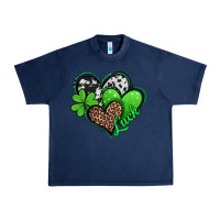 Navy St. Patrick's Day hearts Urban Heavy Tee - Jasminsmagicworld