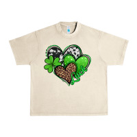 Sandshell St. Patrick's Day hearts Urban Heavy Tee - Jasminsmagicworld