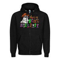 Black this is some bull shit Zipper Hoodie - AdoDesignShop