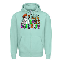 Seafoam this is some bull shit Zipper Hoodie - AdoDesignShop