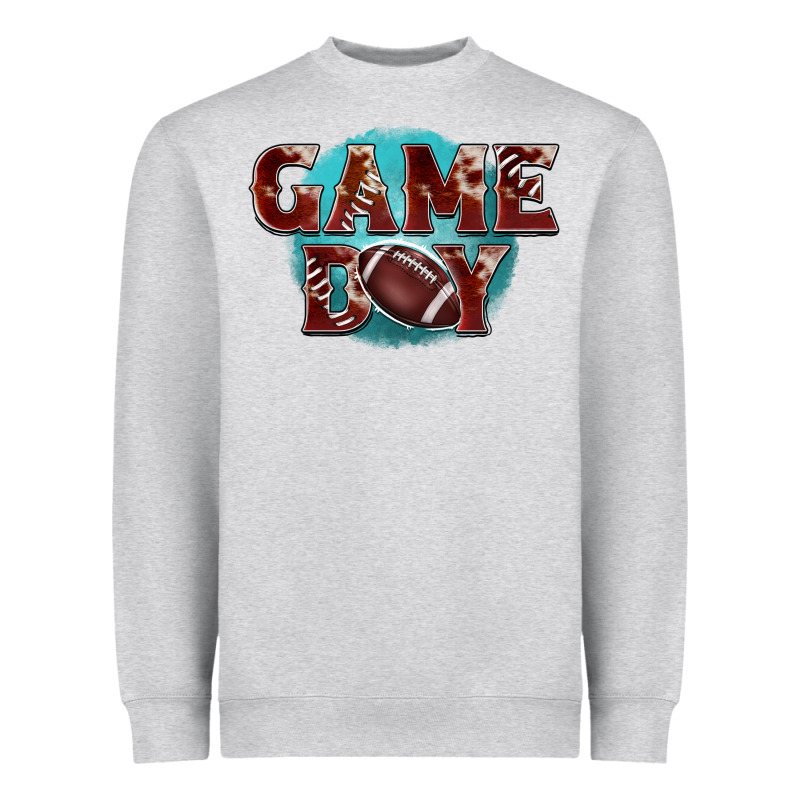 Game Day Football Heavyweight Sweatshirt by BarkalooDesign | Teevron