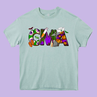 Halloween Cma Certified Medical Assistant Heavy Core Tee Designed By Nancycooperartshop