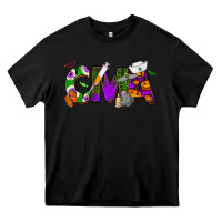 Black Halloween CMA Certified Medical Assistant Heavy Core Tee - NancyCooperArtShop
