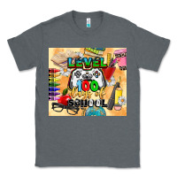 Charcoal Heather level 100 days of school Classic Tee - CowGirlArtShop