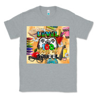 Heather Grey level 100 days of school Classic Tee - CowGirlArtShop