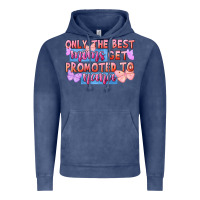 Vintage Denim Only the best moms get promoted to nana Vintage Hoodie - FaDigitalArtStudio