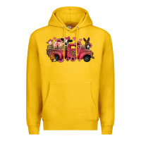 Lemon valentines day leopard farm animals truck Premium Hoodie - Jasminsmagicworld