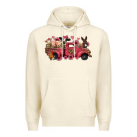 Sandshell valentines day leopard farm animals truck Premium Hoodie - Jasminsmagicworld