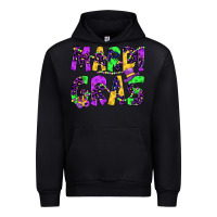 Black mardi gras Urban Hoodie - JahusDesignShop