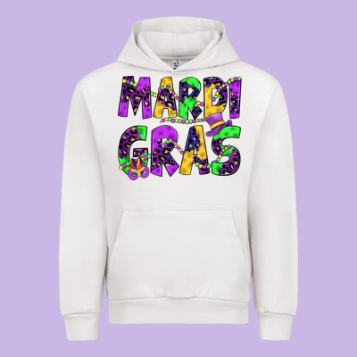 Mardi Gras Urban Hoodie Designed By Jahusdesignshop