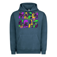 Pigment Midnight Navy mardi gras Urban Hoodie - JahusDesignShop